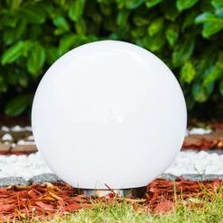 Hofstein Kugelleuchte Solar LED Edelstahl, 2-flammig 10 Hofstein Kugelleuchte Solar LED Edelstahl, 2-flammig -Günstiges Solarleuchten Geschäft kugelleuchte solar h169262 3