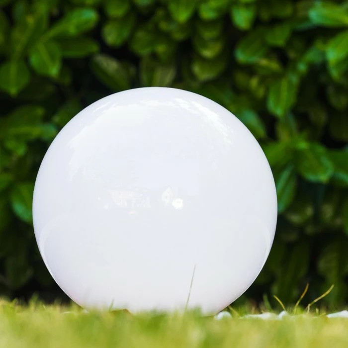 Hofstein Kugelleuchten Set Solar LED Edelstahl, 2-flammig 7 Hofstein Kugelleuchten Set Solar LED Edelstahl, 2-flammig – Bild 5