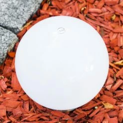 Hofstein Kugelleuchte Solar LED Edelstahl, 2-flammig -Günstiges Solarleuchten Geschäft kugelleuchte solar h169286 3