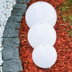 Hofstein Kugelleuchte Solar LED Edelstahl, 2-flammig 14 Hofstein Kugelleuchte Solar LED Edelstahl, 2-flammig -Günstiges Solarleuchten Geschäft kugelleuchte solar h169293 h169286 h169279 5