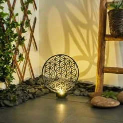 Hofstein Kupa Solar-Kugelleuchte LED Schwarz, Silber, 2-flammig -Günstiges Solarleuchten Geschäft kupa solar kugelleuchte h3435731 6