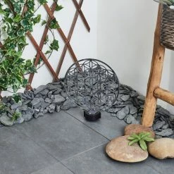 Hofstein Kupa Solar-Kugelleuchte LED Schwarz, Silber, 2-flammig -Günstiges Solarleuchten Geschäft kupa solar kugelleuchte h3435731 9