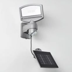 Hofstein Larvik Solar-Außenwandleuchte LED Grau, 1-flammig, Bewegungsmelder 37 Hofstein Larvik Solar-Außenwandleuchte LED Grau, 1-flammig, Bewegungsmelder -Günstiges Solarleuchten Geschäft larvik solar aussenwandleuchte h3303900 do1 14