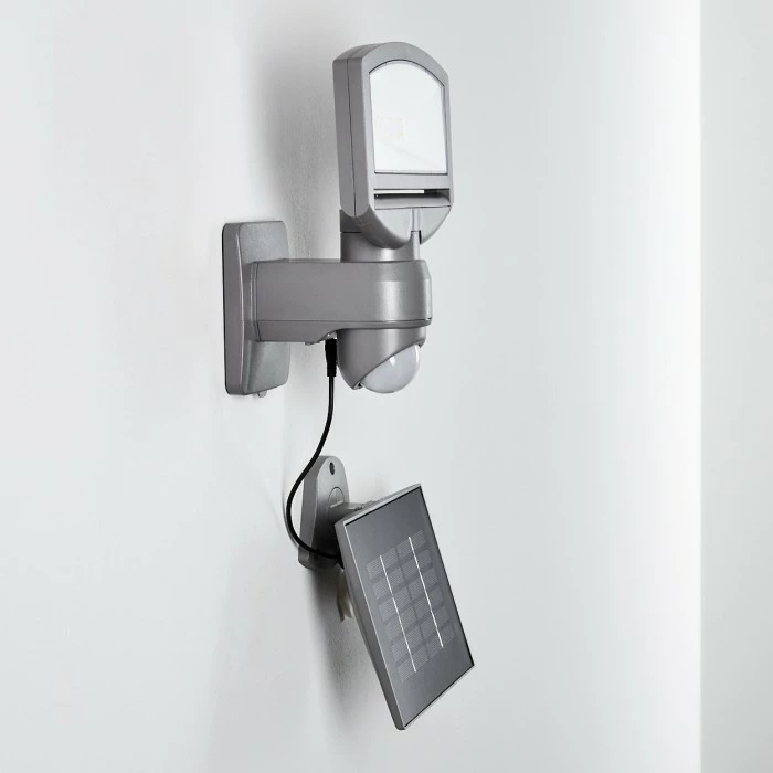 Hofstein Larvik Solar-Außenwandleuchte LED Grau, 1-flammig, Bewegungsmelder 20 Hofstein Larvik Solar-Außenwandleuchte LED Grau, 1-flammig, Bewegungsmelder – Bild 18