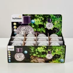 Hofstein Ledoux Solarleuchte 12er-Set Edelstahl, 1-flammig -Günstiges Solarleuchten Geschäft ledoux solarleuchte 12er set h3305089 do1 10