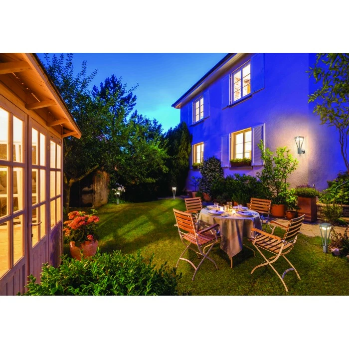 LEDVANCE ENDURA Außenwandleuchte Edelstahl, 1-flammig, Bewegungsmelder 3 LEDVANCE ENDURA Außenwandleuchte Edelstahl, 1-flammig, Bewegungsmelder