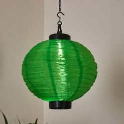 Hofstein Leogang Solar-Hängeleuchte LED Schwarz, Grün, 1-flammig -Günstiges Solarleuchten Geschäft leogang solar haengeleuchte h3371602 2