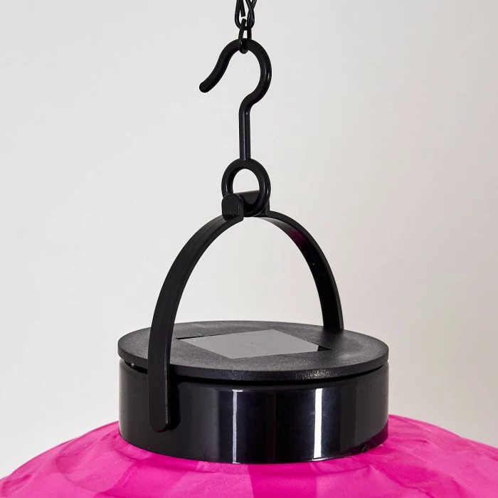 Hofstein Leogang Solar-Hängeleuchte LED Pink, 1-flammig 13 Hofstein Leogang Solar-Hängeleuchte LED Pink, 1-flammig – Bild 11