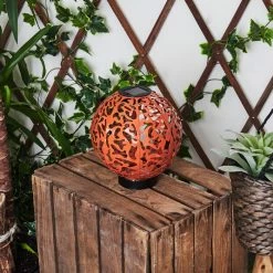 Hofstein Leonard Solar-Kugelleuchte LED Schwarz, 1-flammig -Günstiges Solarleuchten Geschäft leonard solar kugelleuchte h3425992 11