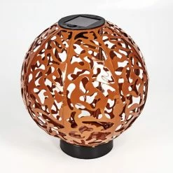 Hofstein Leonard Solar-Kugelleuchte LED Schwarz, 1-flammig -Günstiges Solarleuchten Geschäft leonard solar kugelleuchte h3425992 7