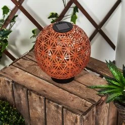 Hofstein Leonard Solarleuchte LED Rot, Schwarz, 1-flammig -Günstiges Solarleuchten Geschäft leonard solarleuchte h3418383 11