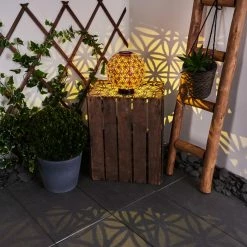 Hofstein Leonard Solarleuchte LED Rot, Schwarz, 1-flammig -Günstiges Solarleuchten Geschäft leonard solarleuchte h3418383 8