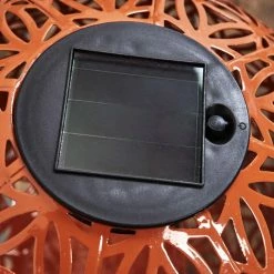 Hofstein Leonard Solarleuchte LED Rot, Schwarz, 1-flammig -Günstiges Solarleuchten Geschäft leonard solarleuchte h3418383 9