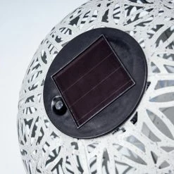 Hofstein Leonard Solarleuchte LED Schwarz, Weiß, 1-flammig -Günstiges Solarleuchten Geschäft leonard solarleuchte h3419229 5