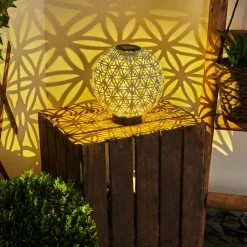 Hofstein Leonard Solarleuchte LED Schwarz, Weiß, 1-flammig -Günstiges Solarleuchten Geschäft leonard solarleuchte h3419229 6