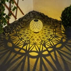 Hofstein Leonard Solarleuchte LED Schwarz, Weiß, 1-flammig -Günstiges Solarleuchten Geschäft leonard solarleuchte h3419229 8