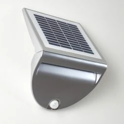 Hofstein Lesum Solar-Außenwandleuchte LED Silber, 1-flammig, Bewegungsmelder 24 Hofstein Lesum Solar-Außenwandleuchte LED Silber, 1-flammig, Bewegungsmelder -Günstiges Solarleuchten Geschäft lesum solar aussenwandleuchte h3308462 8