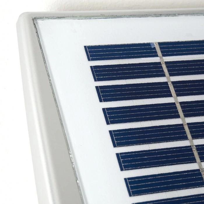 Hofstein Lesum Solar-Außenwandleuchte LED Silber, 1-flammig, Bewegungsmelder 12 Hofstein Lesum Solar-Außenwandleuchte LED Silber, 1-flammig, Bewegungsmelder – Bild 10