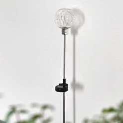 Hofstein Liberec 6er Set Solarleuchte LED Silber, 1-flammig, Farbwechsler -Günstiges Solarleuchten Geschäft liberec 6er set solarleuchte h3371589 7