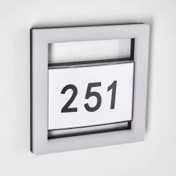 Hofstein Linna Hausnummernleuchte LED Wei&szlig;, 1-flammig -Günstiges Solarleuchten Geschäft linna hausnummernleuchte h3273630 3