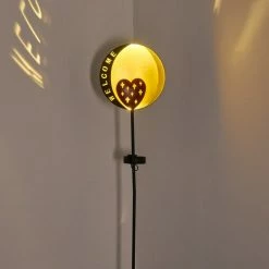 Hofstein Lodz Solarleuchte LED Rot, Schwarz-Gold, 1-flammig -Günstiges Solarleuchten Geschäft lodz solarleuchte h3371244 2