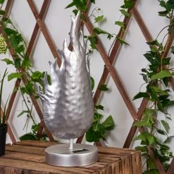 Hofstein Londrina Solarleuchte LED Silber, Orange, 1-flammig 28 Hofstein Londrina Solarleuchte LED Silber, Orange, 1-flammig -Günstiges Solarleuchten Geschäft londrina solarleuchte h3371305 11