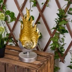 Hofstein Londrina Solarleuchte LED Silber, Orange, 1-flammig 22 Hofstein Londrina Solarleuchte LED Silber, Orange, 1-flammig -Günstiges Solarleuchten Geschäft londrina solarleuchte h3371305 5