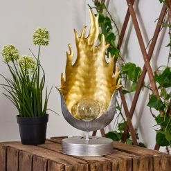 Hofstein Londrina Solarleuchte LED Silber, Orange, 1-flammig 25 Hofstein Londrina Solarleuchte LED Silber, Orange, 1-flammig -Günstiges Solarleuchten Geschäft londrina solarleuchte h3371305 8