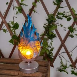 Hofstein Londrina Solarleuchte LED Blau, Silber, 1-flammig 23 Hofstein Londrina Solarleuchte LED Blau, Silber, 1-flammig -Günstiges Solarleuchten Geschäft londrina solarleuchte h3371329 6