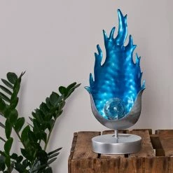 Hofstein Londrina Solarleuchte LED Blau, Silber, 1-flammig 25 Hofstein Londrina Solarleuchte LED Blau, Silber, 1-flammig -Günstiges Solarleuchten Geschäft londrina solarleuchte h3371329 8