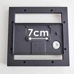 Hofstein Louisville Hausnummernleuchte LED Grau, 1-flammig, Bewegungsmelder -Günstiges Solarleuchten Geschäft louisville hausnummernleuchte h3303719 do1 15