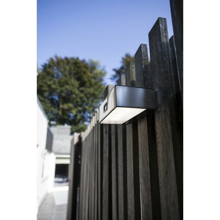 Lutec Lampen Lutec BRICK Solar-Außenwandleuchte LED Edelstahl, 1-flammig, Bewegungsmelder 8 Lutec Lampen Lutec BRICK Solar-Außenwandleuchte LED Edelstahl, 1-flammig, Bewegungsmelder – Bild 6