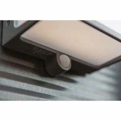 Lutec Lampen DOBLO Außenwandleuchte LED Anthrazit, 1-flammig, Bewegungsmelder -Günstiges Solarleuchten Geschäft lutec lampen doblo aussenwandleuchte 6943701125 5