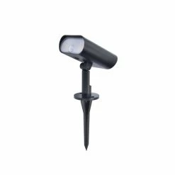 Lutec Lampen GINBO Gartenstrahler LED Schwarz, 1-flammig, Bewegungsmelder, Farbwechsler -Günstiges Solarleuchten Geschäft lutec lampen ginbo gartenstrahler 6938405330 1