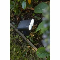Lutec Lampen GINBO Gartenstrahler LED Schwarz, 1-flammig, Bewegungsmelder, Farbwechsler -Günstiges Solarleuchten Geschäft lutec lampen ginbo gartenstrahler 6938405330 4
