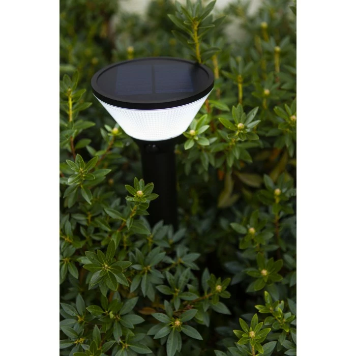 Lutec Lampen KARLO Wegeleuchte LED Schwarz, 1-flammig, Bewegungsmelder, Farbwechsler 4 Lutec Lampen KARLO Wegeleuchte LED Schwarz, 1-flammig, Bewegungsmelder, Farbwechsler – Bild 2