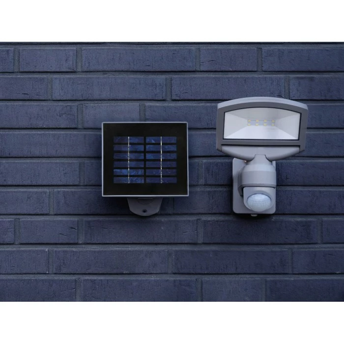 Lutec Lampen SUNSHINE Außenwandleuchte LED Silber, 1-flammig, Bewegungsmelder 6 Lutec Lampen SUNSHINE Außenwandleuchte LED Silber, 1-flammig, Bewegungsmelder – Bild 4