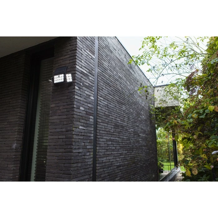 Lutec Lampen TUDA Außenwandleuchte LED Schwarz, 1-flammig, Bewegungsmelder 6 Lutec Lampen TUDA Außenwandleuchte LED Schwarz, 1-flammig, Bewegungsmelder – Bild 4