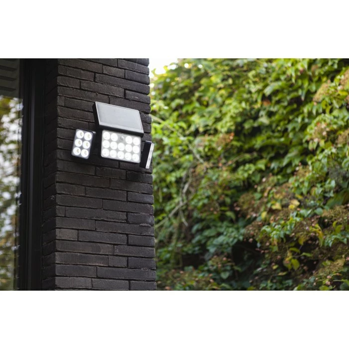 Lutec Lampen TUDA Außenwandleuchte LED Schwarz, 1-flammig, Bewegungsmelder 8 Lutec Lampen TUDA Außenwandleuchte LED Schwarz, 1-flammig, Bewegungsmelder – Bild 6