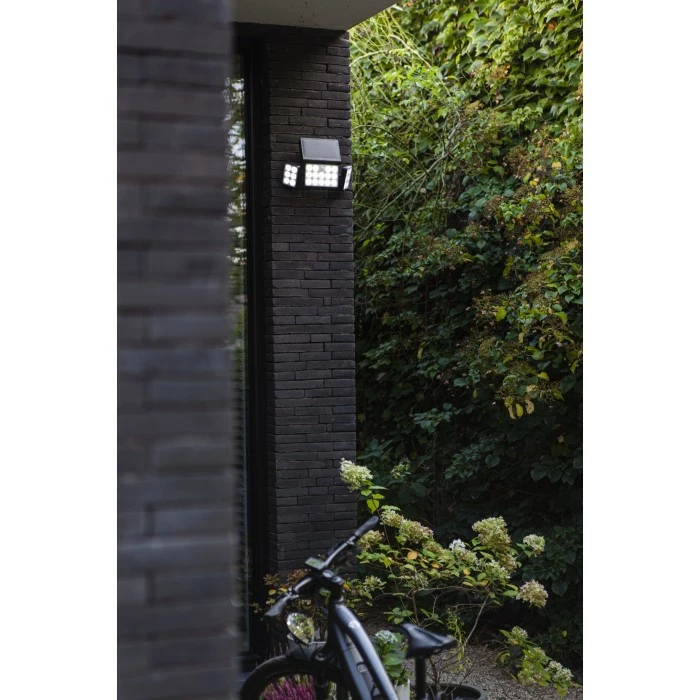 Lutec Lampen TUDA Außenwandleuchte LED Schwarz, 1-flammig, Bewegungsmelder 11 Lutec Lampen TUDA Außenwandleuchte LED Schwarz, 1-flammig, Bewegungsmelder – Bild 9