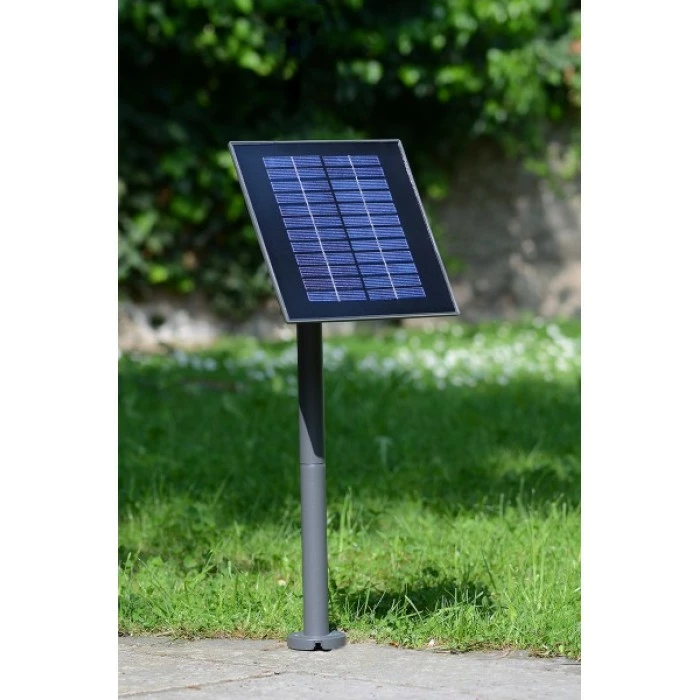 Lutec Lampen Lutec SUN CONNEC SPARTA Solarpanel LED Grau, Bewegungsmelder 7 Lutec Lampen Lutec SUN CONNEC SPARTA Solarpanel LED Grau, Bewegungsmelder – Bild 5