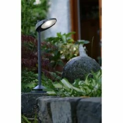 Lutec Lampen Lutec SUN CONNEC STACK Außenwegeleuchte LED Grau, 3-flammig