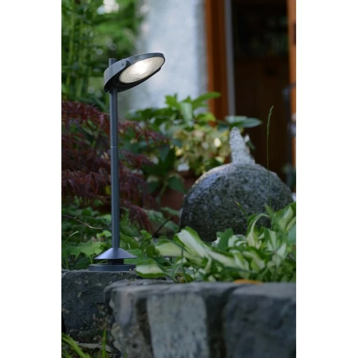 Lutec Lampen Lutec SUN CONNEC STACK Außenwegeleuchte LED Grau, 3-flammig 3 Lutec Lampen Lutec SUN CONNEC STACK Außenwegeleuchte LED Grau, 3-flammig