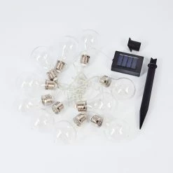 Hofstein Markhus Solar-Lichterkette LED Transparent, Klar, 10-flammig -Günstiges Solarleuchten Geschäft markhus solar lichterkette h3435762 4