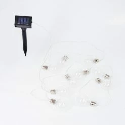 Hofstein Markhus Solar-Lichterkette LED Transparent, Klar, 10-flammig -Günstiges Solarleuchten Geschäft markhus solar lichterkette h3435762 7