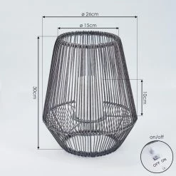 Hofstein Mendola Solarleuchte LED Grau, 1-flammig 15 Hofstein Mendola Solarleuchte LED Grau, 1-flammig -Günstiges Solarleuchten Geschäft mendola solarleuchte h3428559 3