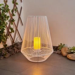 Hofstein Mendola Solarleuchte LED Weiß, 1-flammig -Günstiges Solarleuchten Geschäft mendola solarleuchte h3428580 6