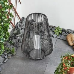 Hofstein Mendola Solarleuchte LED Grau, 1-flammig -Günstiges Solarleuchten Geschäft mendola solarleuchte h3428597 11