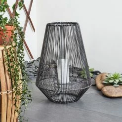 Hofstein Mendola Solarleuchte LED Grau, 1-flammig -Günstiges Solarleuchten Geschäft mendola solarleuchte h3428597 9