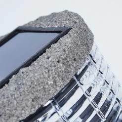 Hofstein Mesabolo Solarleuchte LED Schwarz, Grau, 1-flammig -Günstiges Solarleuchten Geschäft mesabolo solarleuchte h3394625 2